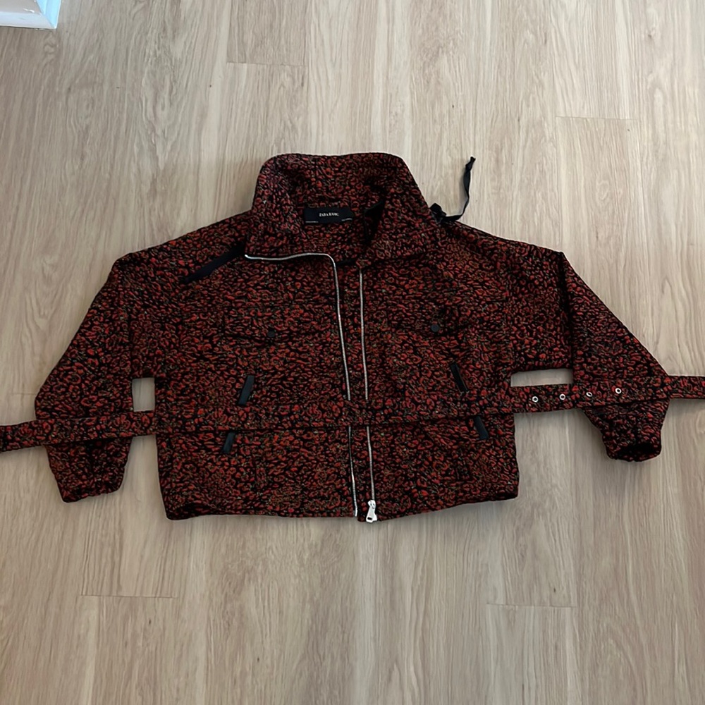 Zara Floral Bomber
